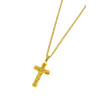 Cruz Con Cadena Chapada Hombre Marea C00107/123