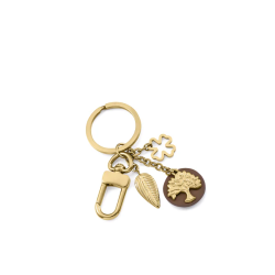 Llavero Acero Y Piel Viceroy 75415l01012