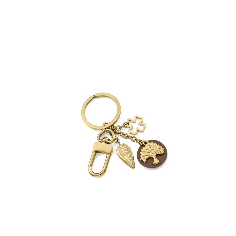 Llavero Acero Y Piel Viceroy 75415l01012
