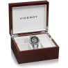 Reloj Viceroy Automático Hombre Laura Escanes 45113-57 Acero Hexagonal Zafiro