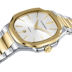 Reloj Viceroy Hombre 45111-87 Laura Escanes Bicolor Acero IP Dorado Zafiro 10 ATM
