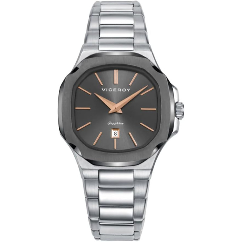 Reloj Viceroy Mujer 45110-17 Laura Escanes Acero Bitono IP Gris 32 mm Zafiro 10 ATM