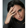 Anillo Viceroy de Mujer de Acero IP Dorado con Diseño Hélice15197a01812