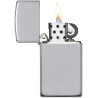 Encendedor Zippo Slim Cromo Pulido Alto Brillo 61174 a Prueba de Viento
