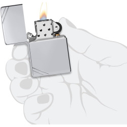 Encendedor Zippo Vintage 260 Clásico a Prueba de Viento
