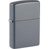 Encendedor Zippo Flat Grey 49452 Gris Plano a Prueba de Viento Original