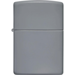 Encendedor Zippo Flat Grey 49452 Gris Plano a Prueba de Viento Original