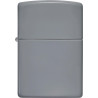 Encendedor Zippo Flat Grey 49452 Gris Plano a Prueba de Viento Original