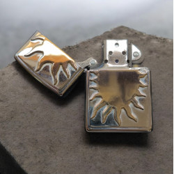 Encendedor Zippo Sun Original Made in USA a Prueba de Viento