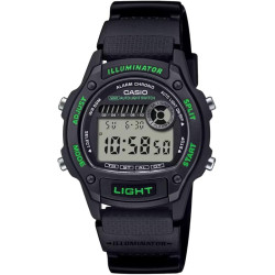 Reloj Casio Digital W-220H-1A3VEF Resina 5 ATM