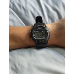Reloj Casio Digital W-220h-1avef Resina 5 ATM
