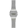 Reloj Casio A158WEM-7EF con Malla de Acero Vintage Digital Clásico