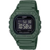 Reloj Casio Digital W-218H-3BVEF Deportivo Verde Resina 5 ATM