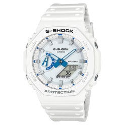 Reloj Casio G-Shock GA-2100HDS-7AER Blanco Carbon Core Guard 20 Bar