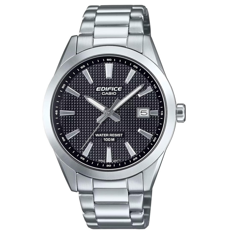 Reloj Casio Edifice EFV-160D-1AVEF Hombre Acero Negro 10 ATM