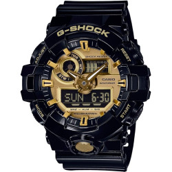 Reloj Casio G-SHOCK GA-710GB-1AER Hombre Negro/Dorado Analog-Digital 200 m