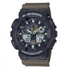 Reloj Casio G-Shock GA-100TU-1A3ER Negro Militar 20 Bar