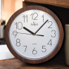 Reloj Cocina Color Madera 25 Cm Numeros