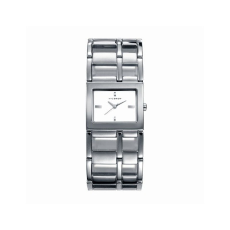 Reloj Viceroy 40712-05 Mujer Acero Inox 23 mm Esfera Blanca Cuarzo 30 m