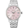 Reloj Seiko Presage Cocktail SRP839J1 Mujer Automático 4R35 Esfera Rosa 33,8 mm Fecha a las 3