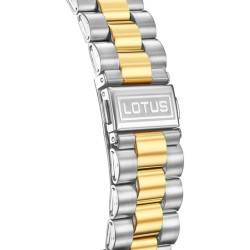 Reloj Lotus Mujer 18931/1 Freedom Acero Inox 316L Cuarzo Calendario Cristal Mineral 10 ATM