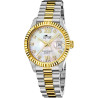 Reloj Lotus Mujer 18931/1 Freedom Acero Inox 316L Cuarzo Calendario Cristal Mineral 10 ATM