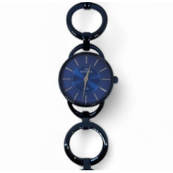 Reloj Minister Mujer Acero IP Azul 9023 con Números Indices – 3 ATMl 9023