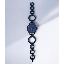 Reloj Minister Mujer Acero IP Azul 9023 con Números Indices – 3 ATMl 9023
