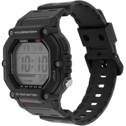 Reloj Casio Digital AE-1600H-1AVEF Resina, Cronómetro, Alarmas, Retroiluminación LED, 10 Años de Batería