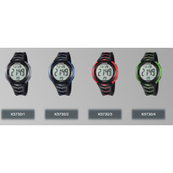 Correa Calypso K5730 Negra Original con Hebilla de Acero