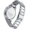 Reloj Viceroy Niño Cronógrafo 401477-04 Acero Esfera Blanca 37 mm 50 m + Pulsera Cruz Regalo