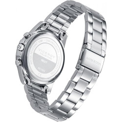 Reloj Viceroy Niño Cronógrafo 401465-3 Acero Bisel Acero/Aluminio Esfera Azul 37 mm 50 m
