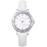 Reloj Viceroy Niña 401318-05 Acero Bisel Acero/Aluminio Esfera Blanca Correa Piel Blanca 29 mm 30 m