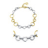 Pulsera Viceroy Mujer 14353P01019 Acero IP Dorado Bicolor 17+2,5 cm