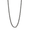 Cadena Viceroy Hombre 1386C01010 Acero IP Gun Negra 60 cm