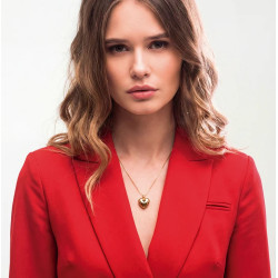 Collar Viceroy Mujer 75435C01012 Corazón Acero IP Dorado 42+3 cm