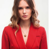 Collar Viceroy Mujer 75435C01012 Corazón Acero IP Dorado 42+3 cm