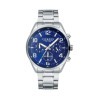 Reloj Magnum Hombre Cronógrafo 401017-35 Acero Esfera Azul 40 mm 100 m