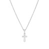 Collar Plata Niña Cruz D03307bc Marea