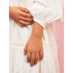 Pulsera Niña Cruz Dorada Marea D03303/bc
