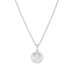 Collar Niña Plata Nacar...