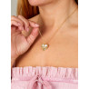 Collar Marea Corazon Love Dorado D02907/bb