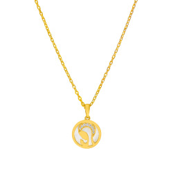 Collar Niña Virgen Nacar...