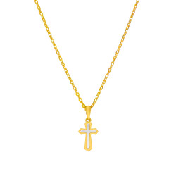 Collar Niña Cruz Dorada...