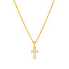 Collar Niña Cruz Dorada D03307/bd