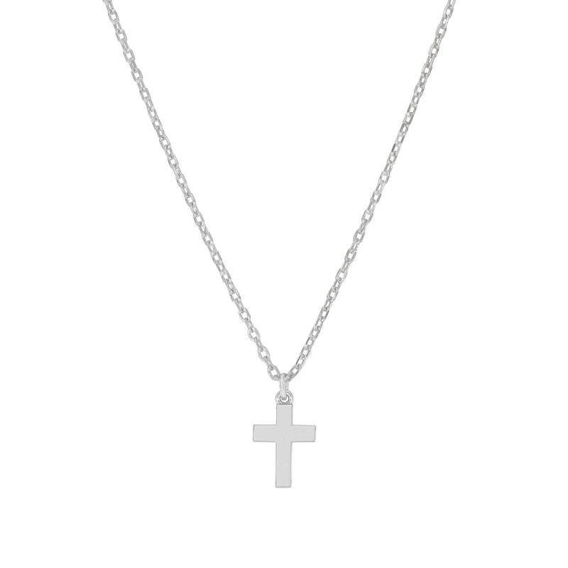 Collar Niña Plata Cruz Marea D03307/bg