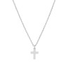 Collar Niña Plata Cruz Marea D03307/bg
