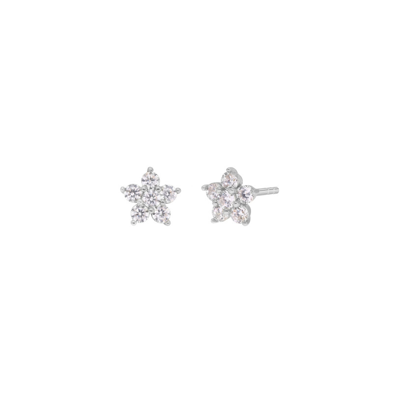 Pendientes Plata Marea Niña Estrella D03301/az
