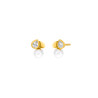 Pendientes Niña Tu y Yo Dorado Plata Marea D03301/br
