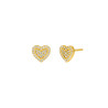 Pendientes Corazon Plata Dorado Marea Mujer D02901/aw